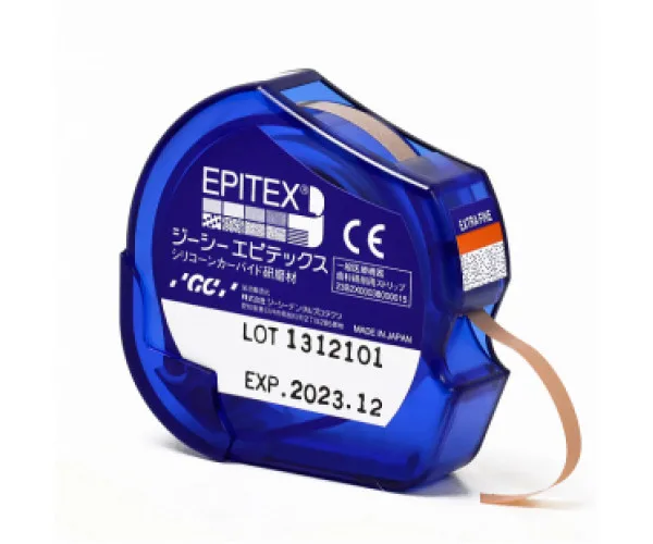 Штрипси пластикові Epitex 10 m Extra fine (рожевий).GC Gc (Японія)